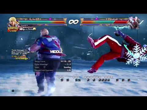 Bob Counterhit u+3+4 Combo 66 Damage Version 5 Tekken 7 20221126155449