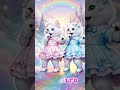【AI踊る猫】♫UFO #猫ダンス #踊る猫#双子コーデ#パステルカラー #ゆめかわいい#猫のいる暮らし