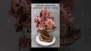 3D puzzle from Rolife - Sakura Treehouse #3Dpuzzle #rolife #sakuratreehouse
