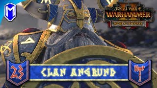 BATTLING THE BEASTMEN - Clan Angrund - Total War: WARHAMMER II Mortal Empires Ep 23