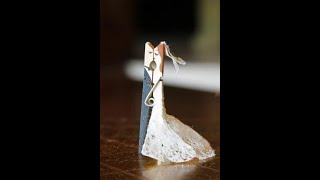 Novios Con Pinzas De Madera, De Ropa D