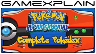 Pokémon Omega Ruby/Alpha Sapphire → Pokédex Completion → Hoenn Pokédex Seen