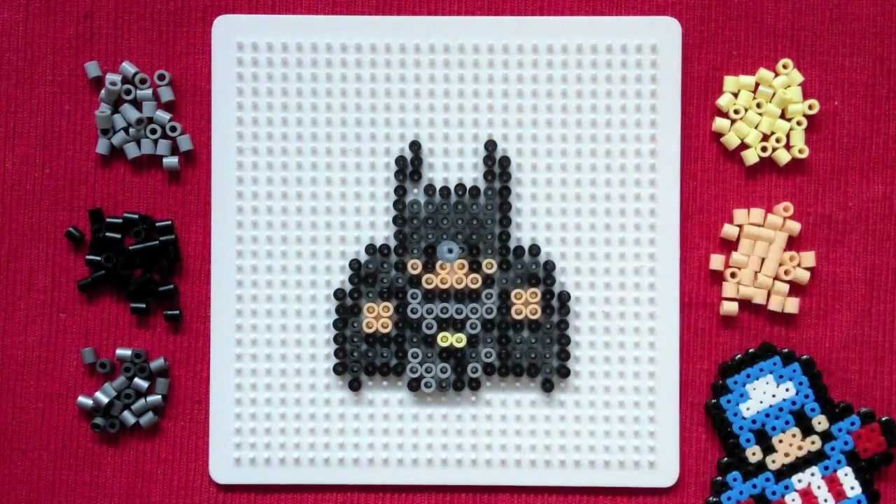 Perler Bead Tutorial: Mini DC (Batman) - YouTube fuse box car 