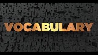 Unit 4 Week 3 Day 2 Academic Vocabulary