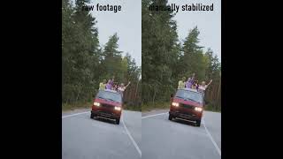 Manual Video Stabilization