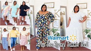 WALMART PLUS SIZE HAUL TRY ON HAUL| PLUS SIZE FASHION|Spring/ Summer 2021