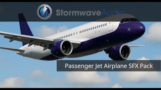 Passenger Jet Airplane SFX Pack (Royalty-Free Sound Effects)