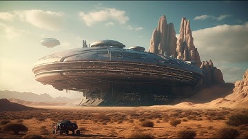 "Tales from the Red Desert: A Galactic Refuge" - Cinematic Sci Fi Ambience