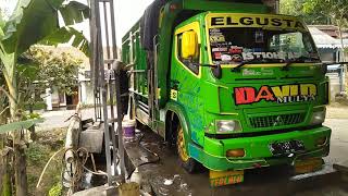 cuci truk canter