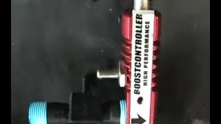How To Install A Manual Boost Controller