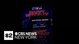 NYC celebrates America 250 with Times Square ball drop