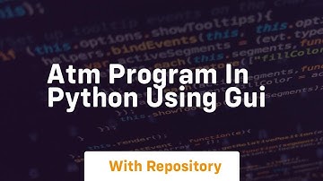 atm program in python using gui