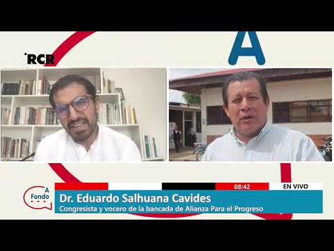 ENTREVISTA A EDUARDO SALHUANA, CONGRESISTA Y VOCERO DE LA BANCADA DE ALIANZA PARA EL PROGRESO