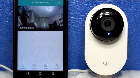 YI Home Camera - changing Chinese to English language
