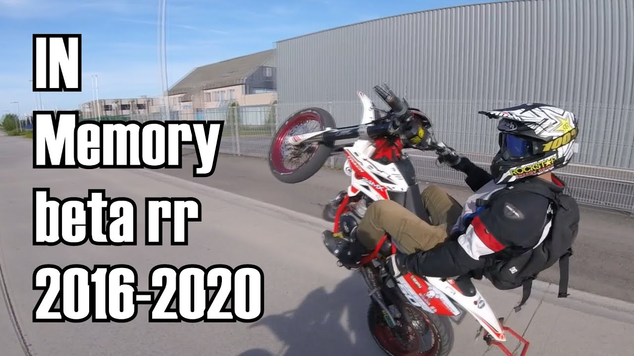 In Memory of The Beta rr 50 supermoto 2016-2020.