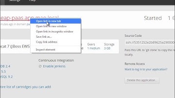 5 Openshift Origin OpenMEAP Jboss Application using RHC