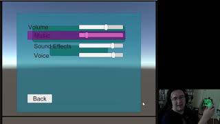 Audio Menu Keyboard and Controllers