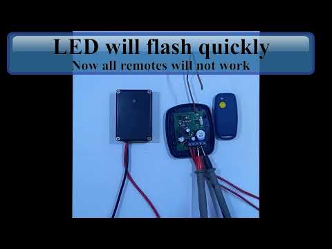 Sentry code hopping receiver