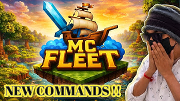 ALL NEW SECRET COMMANDS IN MCFLEET SERVER SEASON 2 || @GamerFleet  hushharshu ||#mcfleet