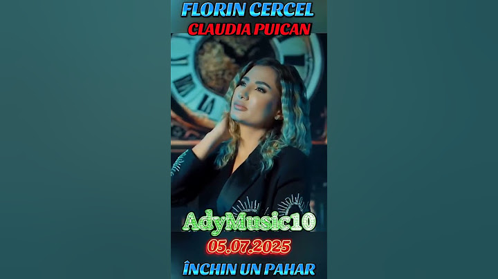 FLORIN CERCEL ȘI CLAUDIA PUICAN - ÎNCHIN UN PAHAR ( PROMO )