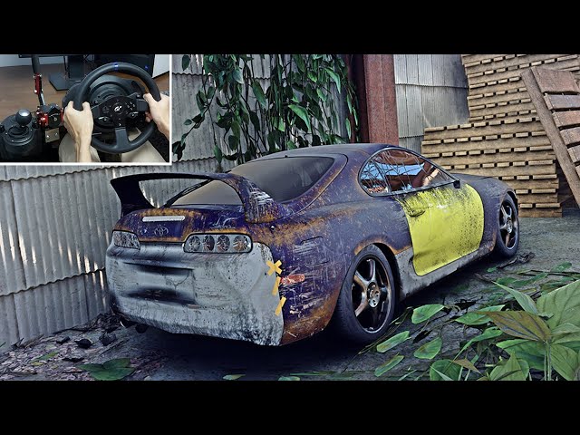 Building a Modern Day (Fast and Furious) 1994 Toyota Supra Turbo in 28  minutes! [TRANSFORMATION] 