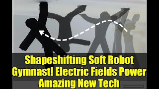 Shapeshifting Soft Robot Gymnast! Electric Fields Power Amazing New Tech