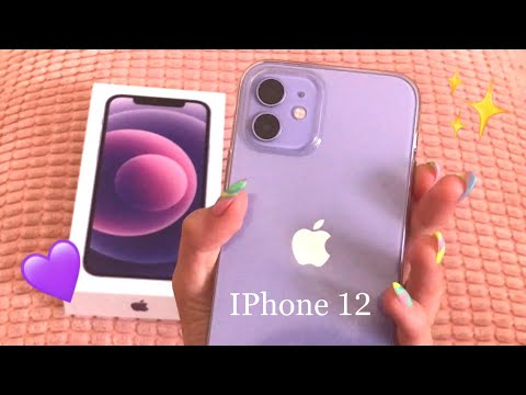 Мой фиолетовый айфон 12 💜 IPhone 12 Purple