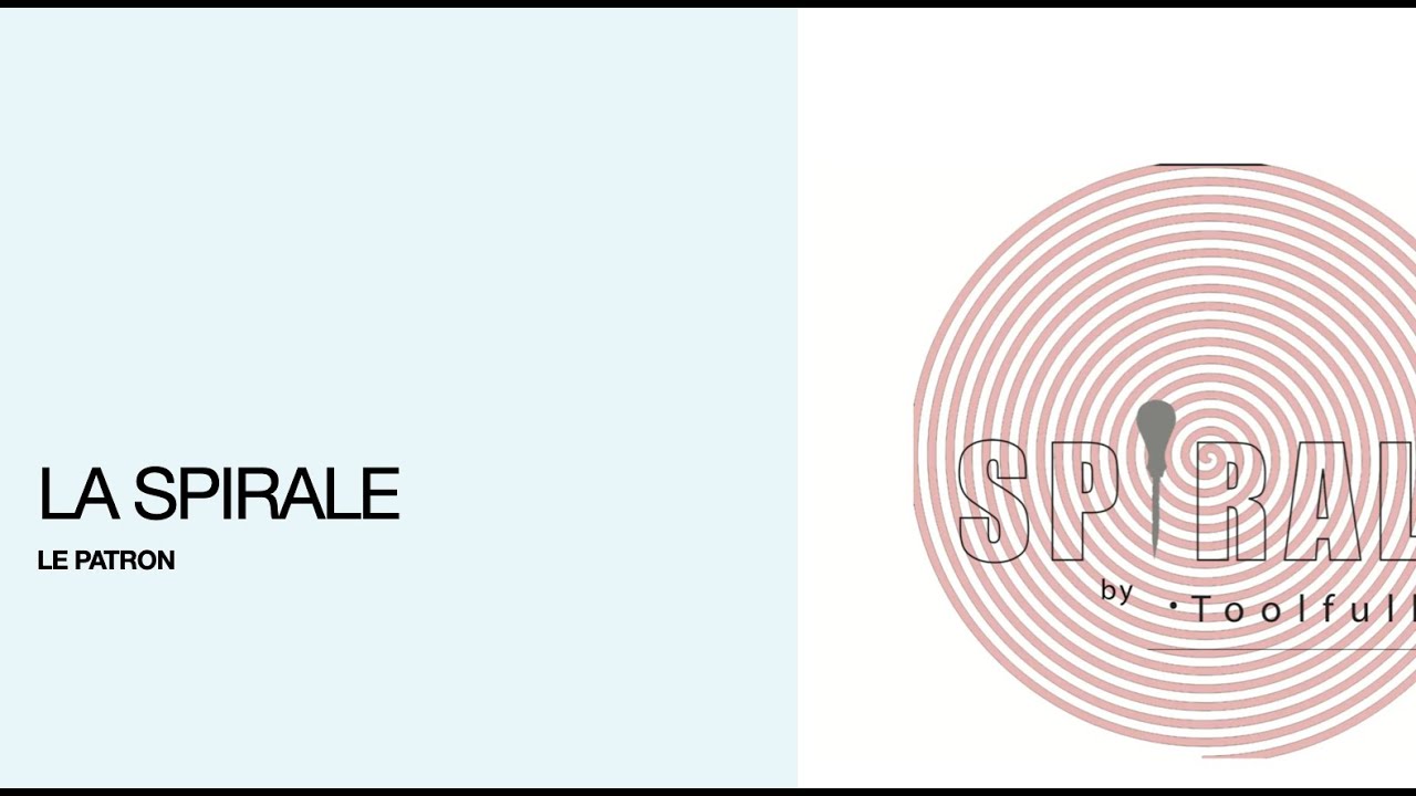 Comment faire une Spirale. Détail de Vêtement.