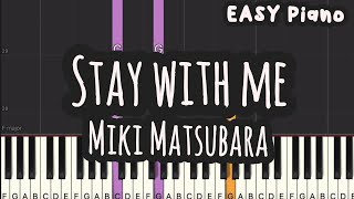 Stay with me (Easy Version) - Miki Matsubara