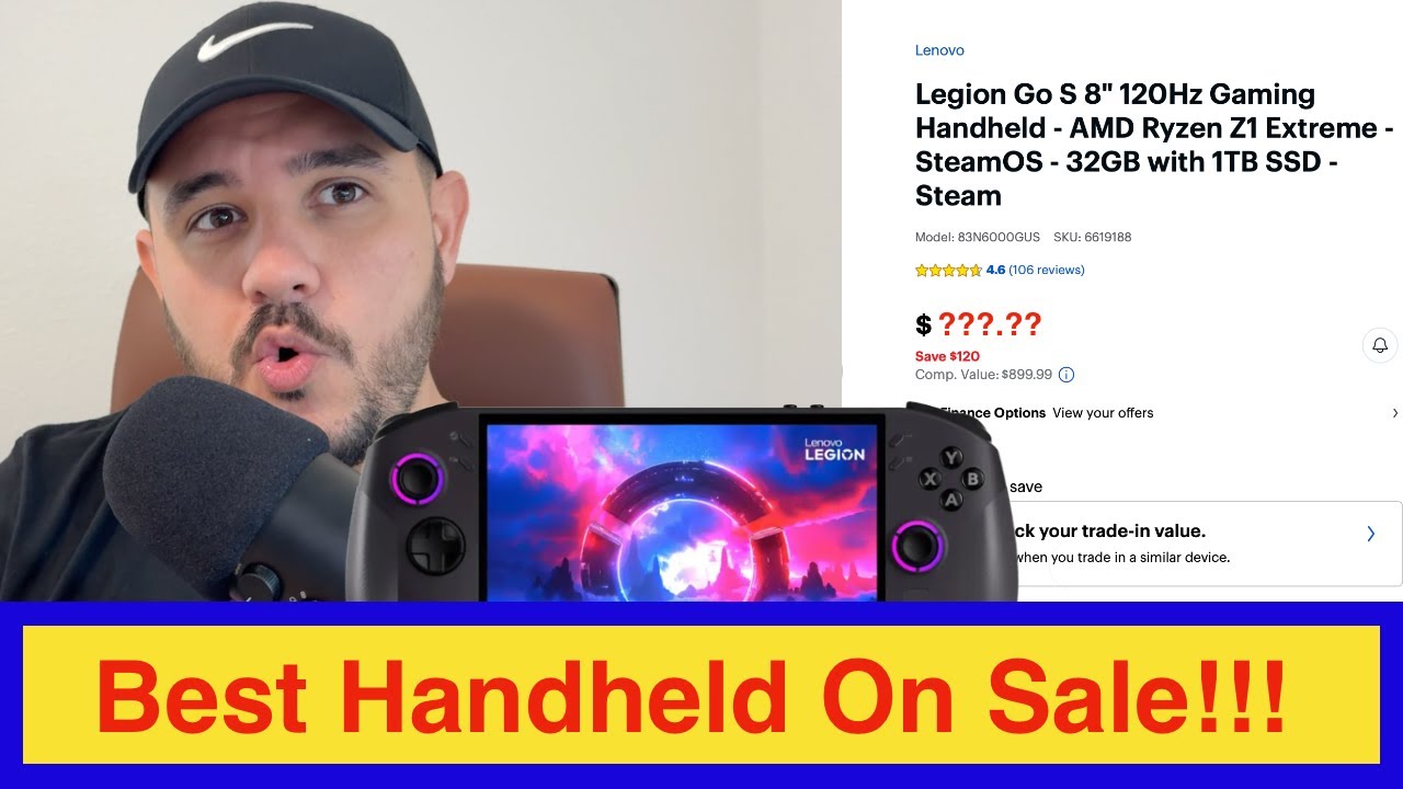 Legion Go S - Z1E - Steam OS On Sale - YouTube