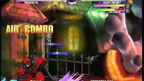 MvC2 Online (360): Brett (Psy/Mag/Tha) vs Josh 360 (Ruby/Tha/Col) 4 .:7.28.10:.
