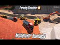 FS19 Dedi Server Multiplayer Mining Gameplay Timelapse Day 3 MCE Map Farming Simulator 19