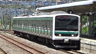 【運用が無くなった付属編成】回9695M  E501系K752編成 泉駅を通過。