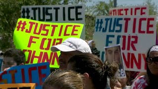 Demonstrators call for action in Hernandez homicide investigation