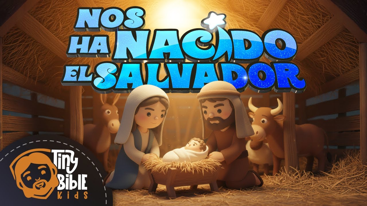 Nos ha Nacido un Salvador - Historia de la Navidad - Tiny Bible Kids