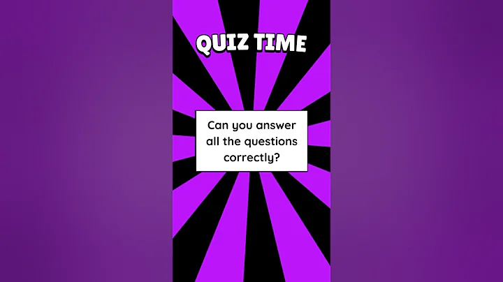 5 Fresh Quiz Questions You’ve Never Seen Before! Can You Get a Perfect Score? #quiz #trivia #shorts