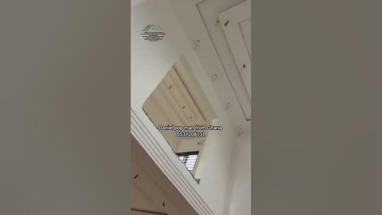 P O P Ceiling Designs In Ghana P.o.p ceiling designs building in Ghana by Daniel pop man from Ghana 🇬🇭