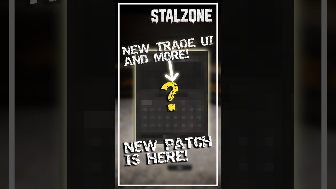 NEW TRADE UI and MANY MORE - Stalzone Patchnotes #stalzone #gaming #сталзонe
