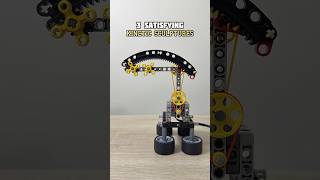 3 Satisfying Kinetic Sculptures #lego #satisfying #kineticsculpture