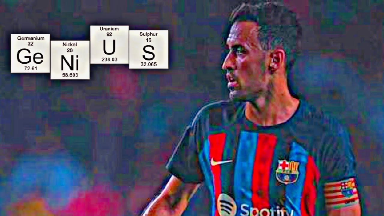 Sergio Busquets 🔵 The Genius Underrated YouTube