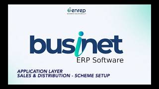 How to Do Scheme Setup in Businet ERP | Complete ERP Module Tutorial