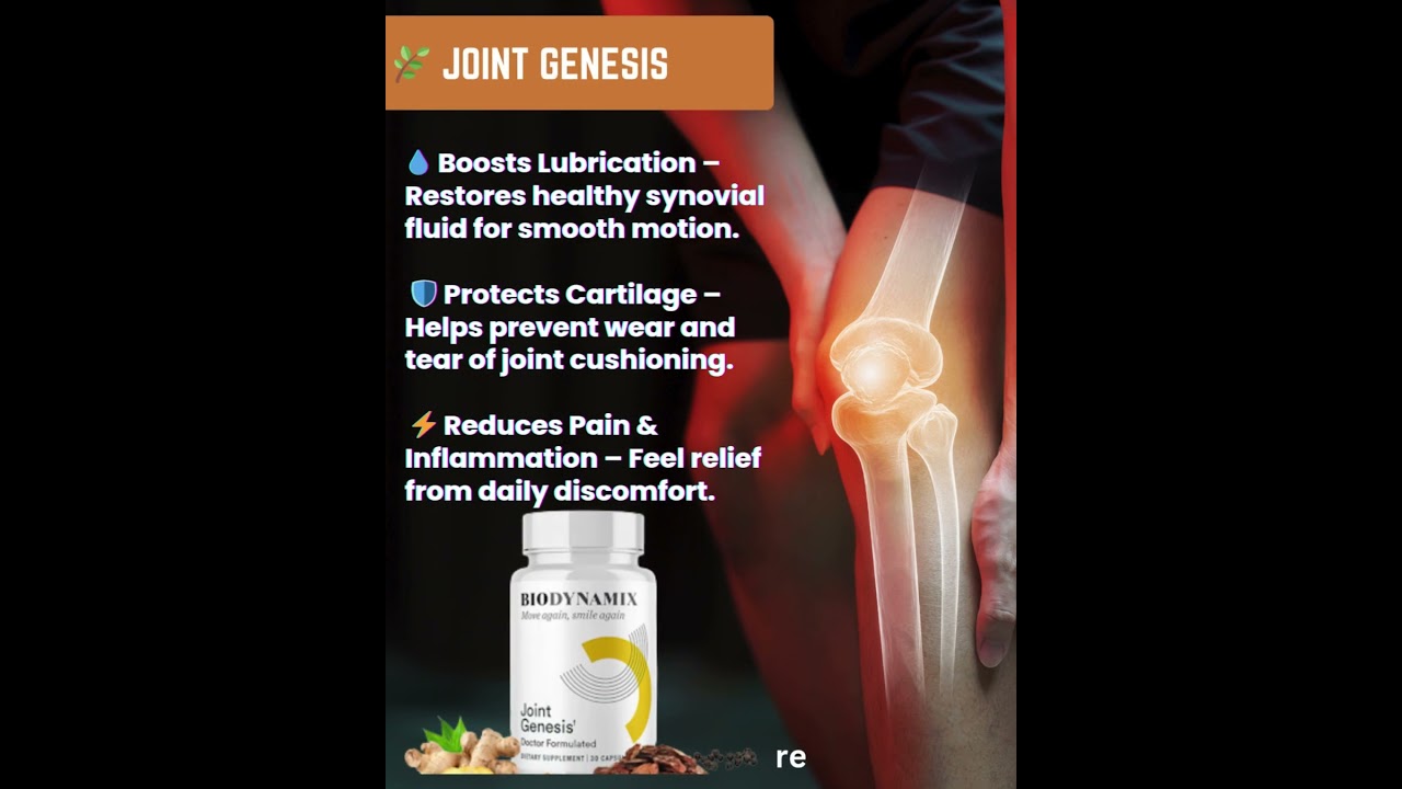 Joint Genesis™ – Advanced Formula for Youthful, Pain-Free Movement #shorts #health #jointhealth