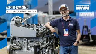 NOVO MOTOR MWM 229-3 TCE | AGRISHOW 2026 | #FalaEspecialistaMWM