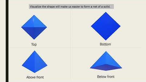 Net of Square Pyramid