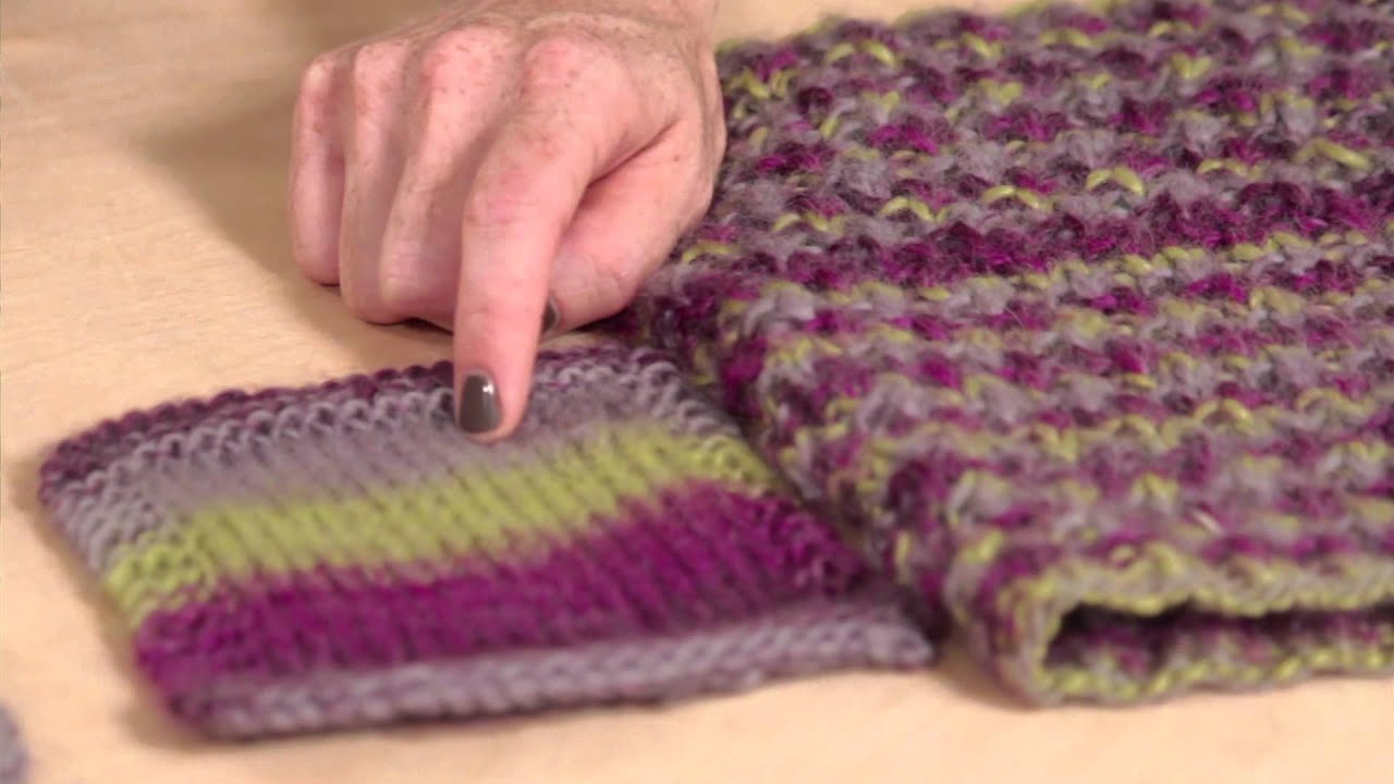 Learn How to Use Self Striping Yarn with Vickie Howell 