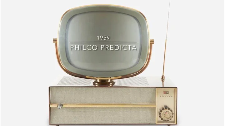 1959 Philco Predicta, model H3410, fully restored, working.