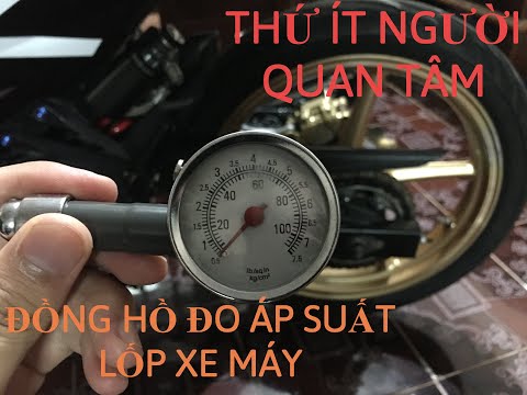 Video: Lốp xe máy nên có bao nhiêu psi?