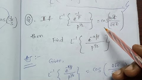 Change of scale property inverse Laplace Transforms Problems in Telugu ||