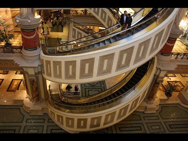 Forum Shops at Caesars Palace  Mitsubishi Electric Elevators and Escalators