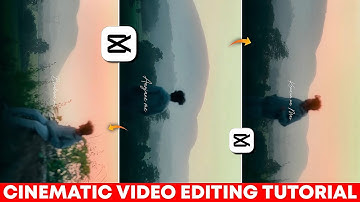Instagram trending CINEMATIC TEXT Editing in Mobile | Capcut video editing | A Complete Tutorial